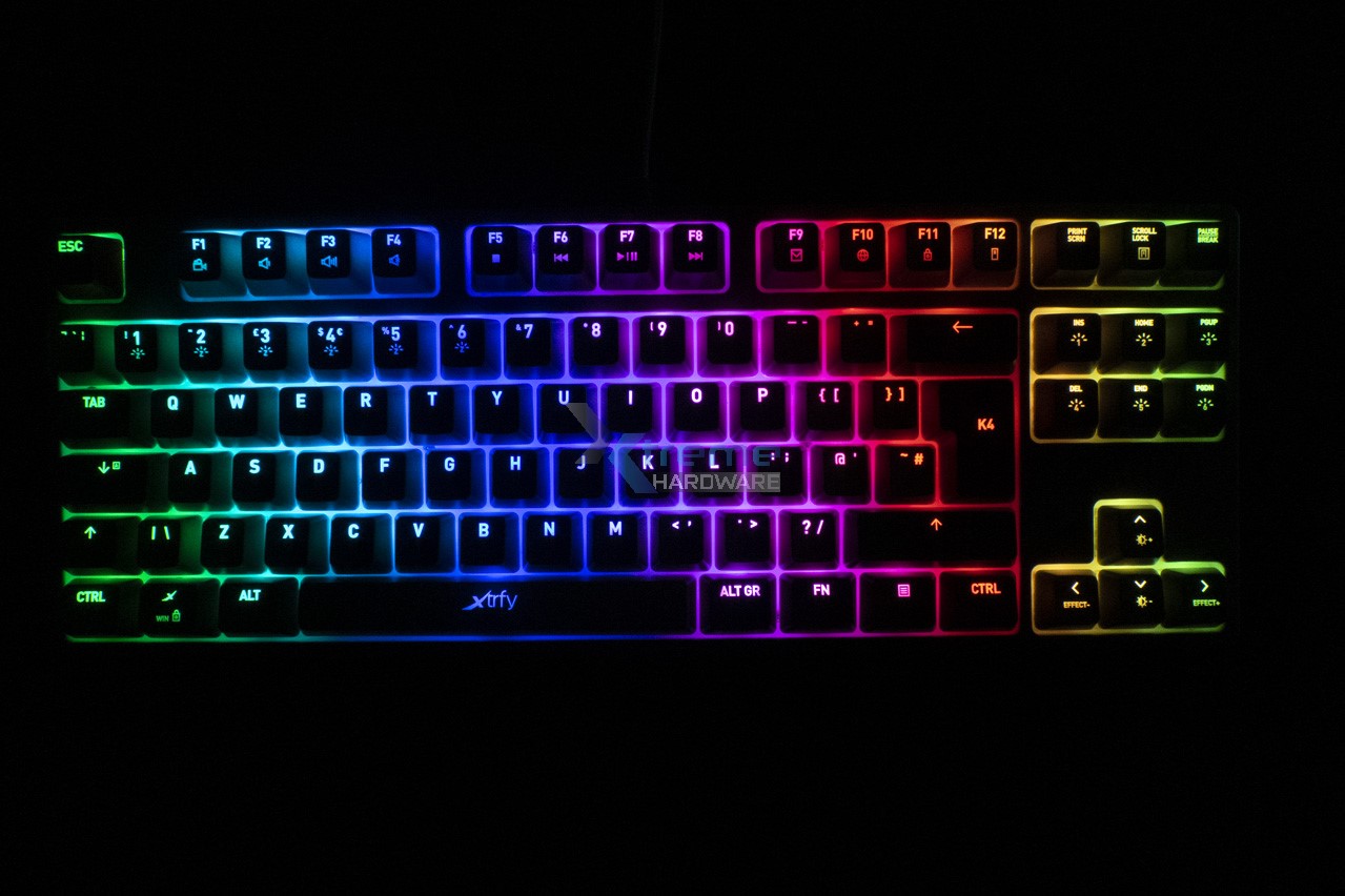 Xtrfy K4 RGB TKL Retro Edition LED 1 59737